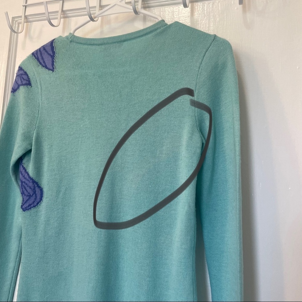 LILLY Pulitzer Lightweight Wool Blend Palm Tree Sweater - Picture 8 of 8